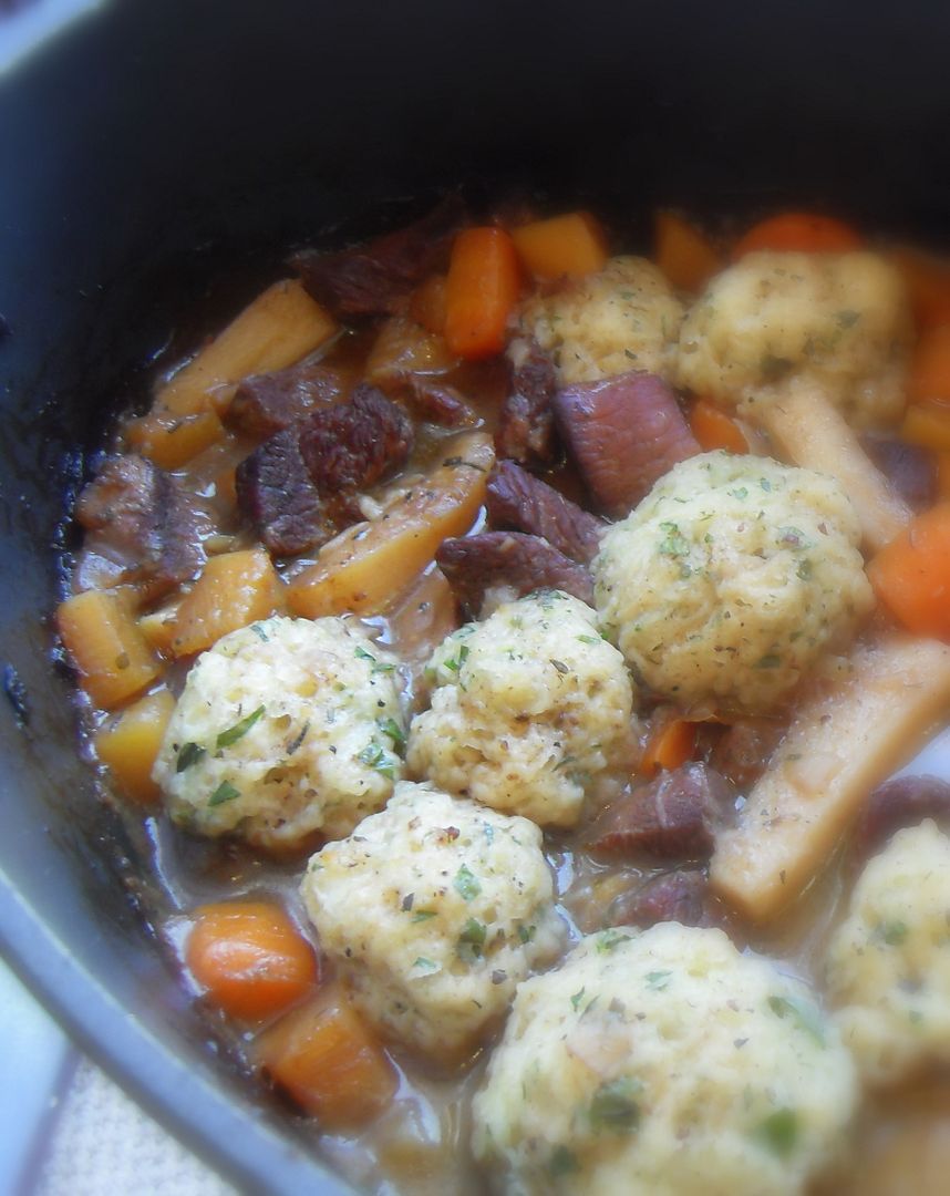 The English Kitchen Beef Stew With Herbed Dumplings